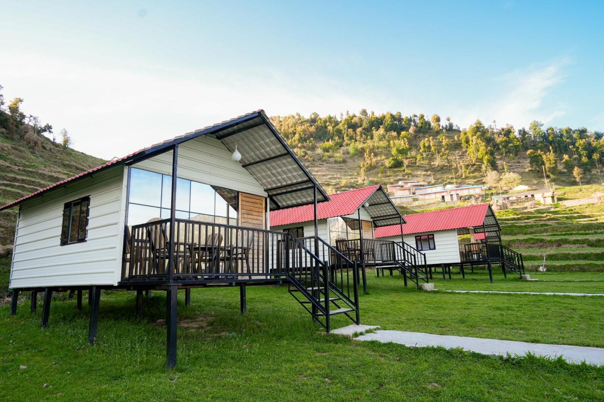 The Hillside Cottages Kanatal Exterior foto
